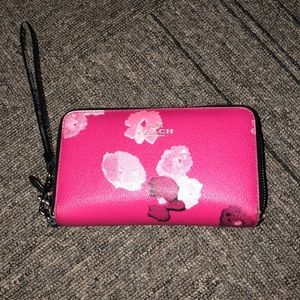 Coach Double Zip Wristlet/Wallet